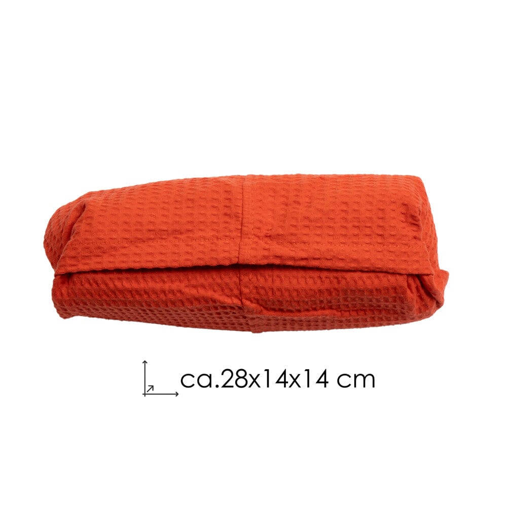 Travel Poncho Wailua, Baumwolle Waffle Piquee