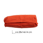 Travel Poncho Wailua, Baumwolle Waffle Piquee