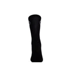 Cotton Crew Socks Logo black