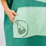 Travel Poncho Breese, Baumwolle Waffle Piquee