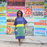 Travel Poncho Pampatar, Baumwolle Waffle Piquee Namma Markt