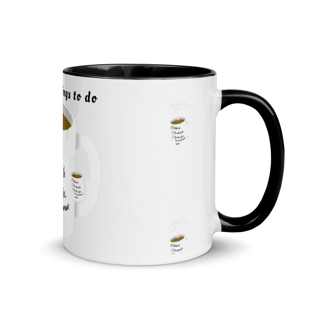 Morning To-Do Tasse