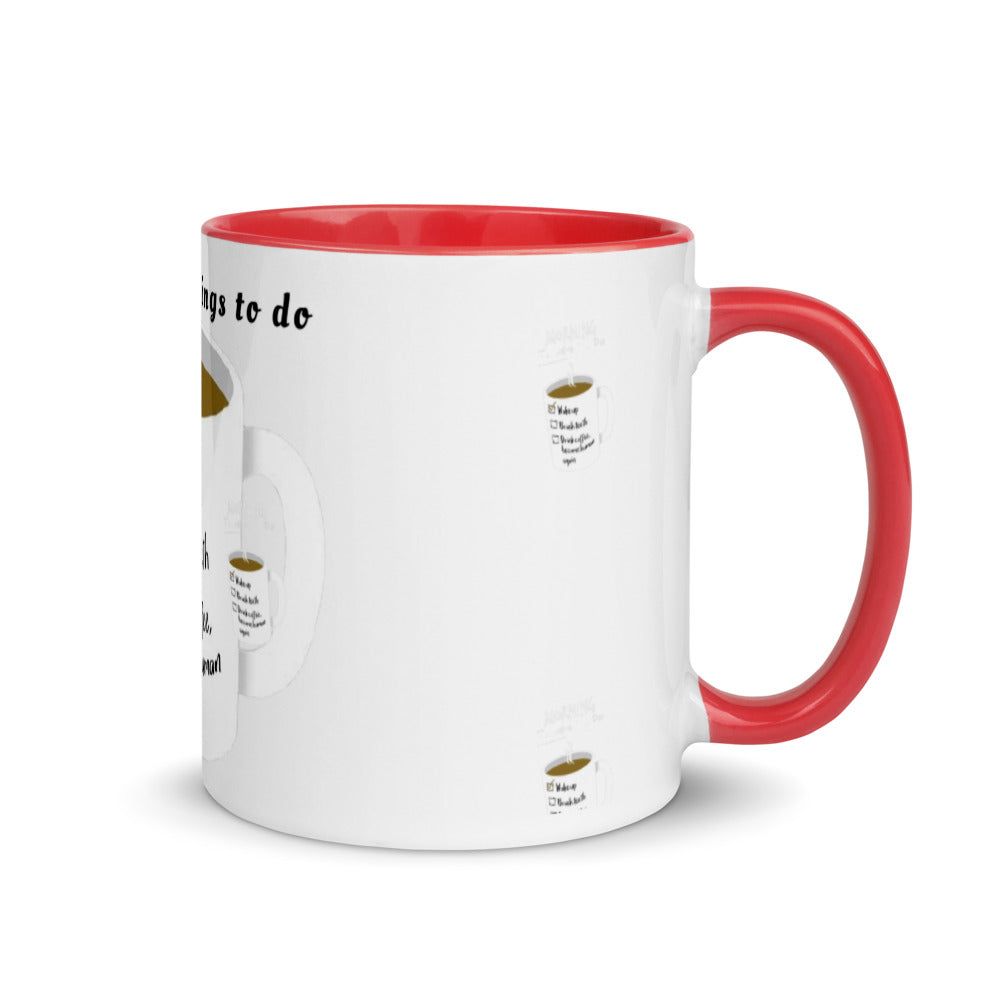 Morning To-Do Tasse