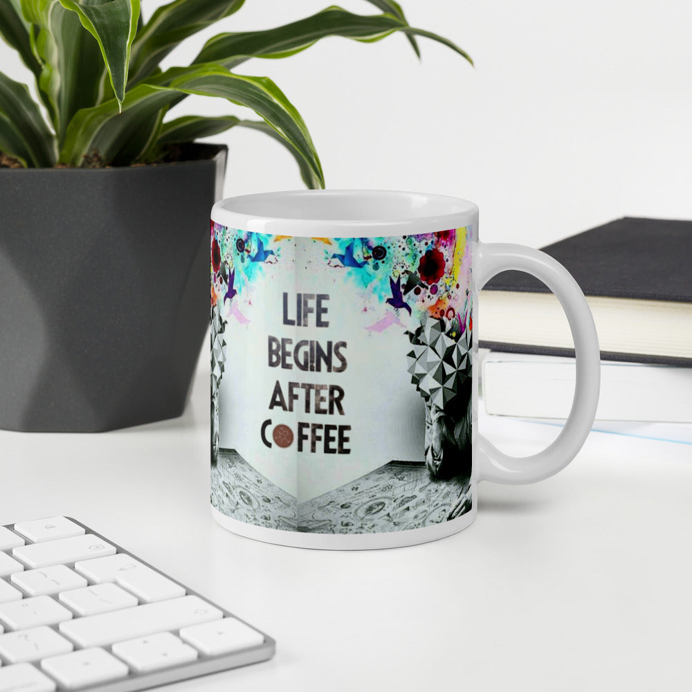 Life Begins Tasse