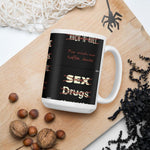 Nur Kaffee Hilft Thermo Tasse