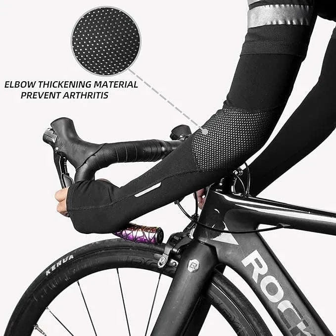 Winter Fleece Fahrrad-Armstulpen mit Daumenschlaufe Namma Markt