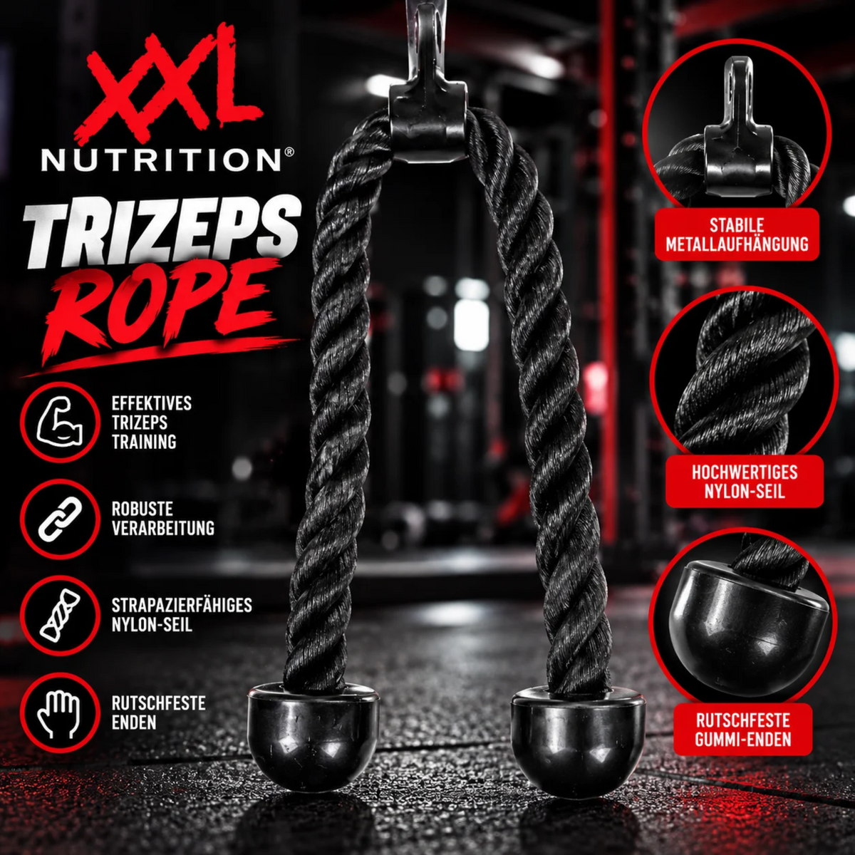 XXL Nutrition Trizeps Rope