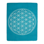 Yogadecke Blume des Lebens - regional hergestellt