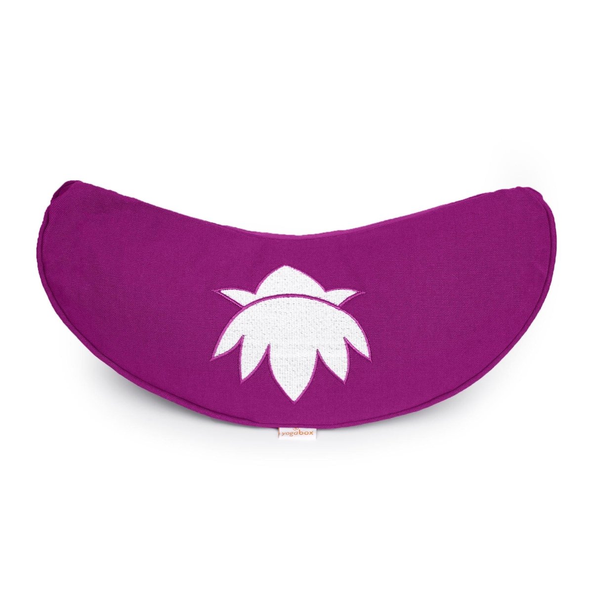 Yogakissen Halbmond BASIC Lotus Stick weiß