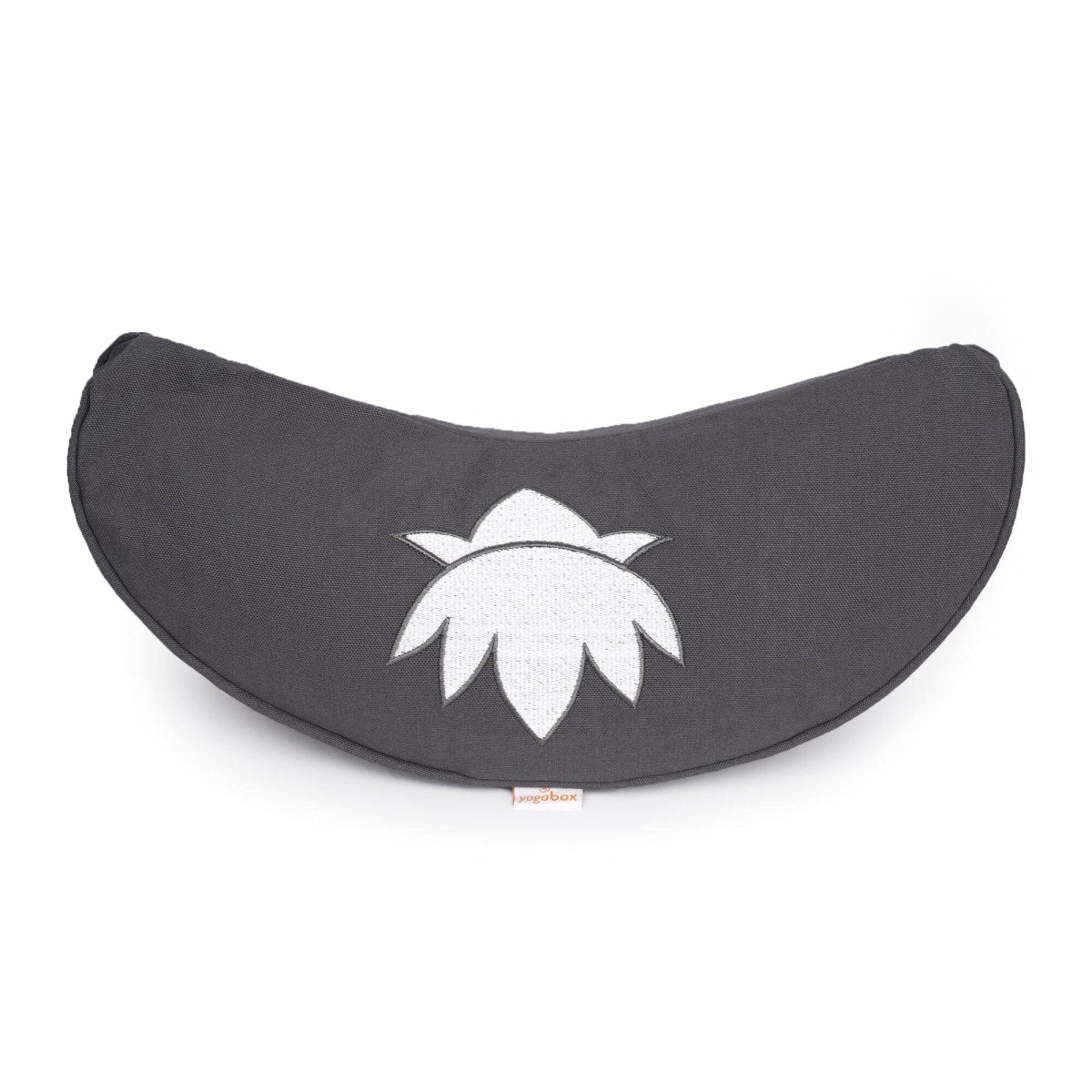 Yogakissen Halbmond BASIC Lotus Stick weiß