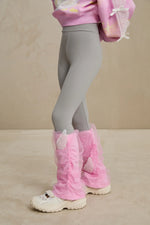 Featherlight Mesh Layered Leggings
