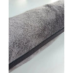 Zugluftstopper Windstopper Türwindstopper Zugluft Microfaser 90 cm Dunkelgrau