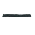 Zugluftstopper Windstopper Türwindstopper Zugluft Microfaser schwarz 90 cm